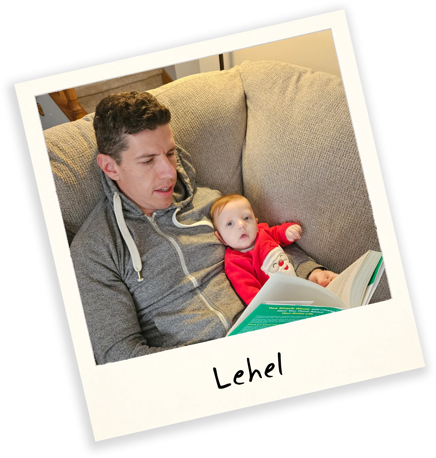 Lehel with his daughter